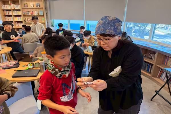 日本女兒節文化摺紙